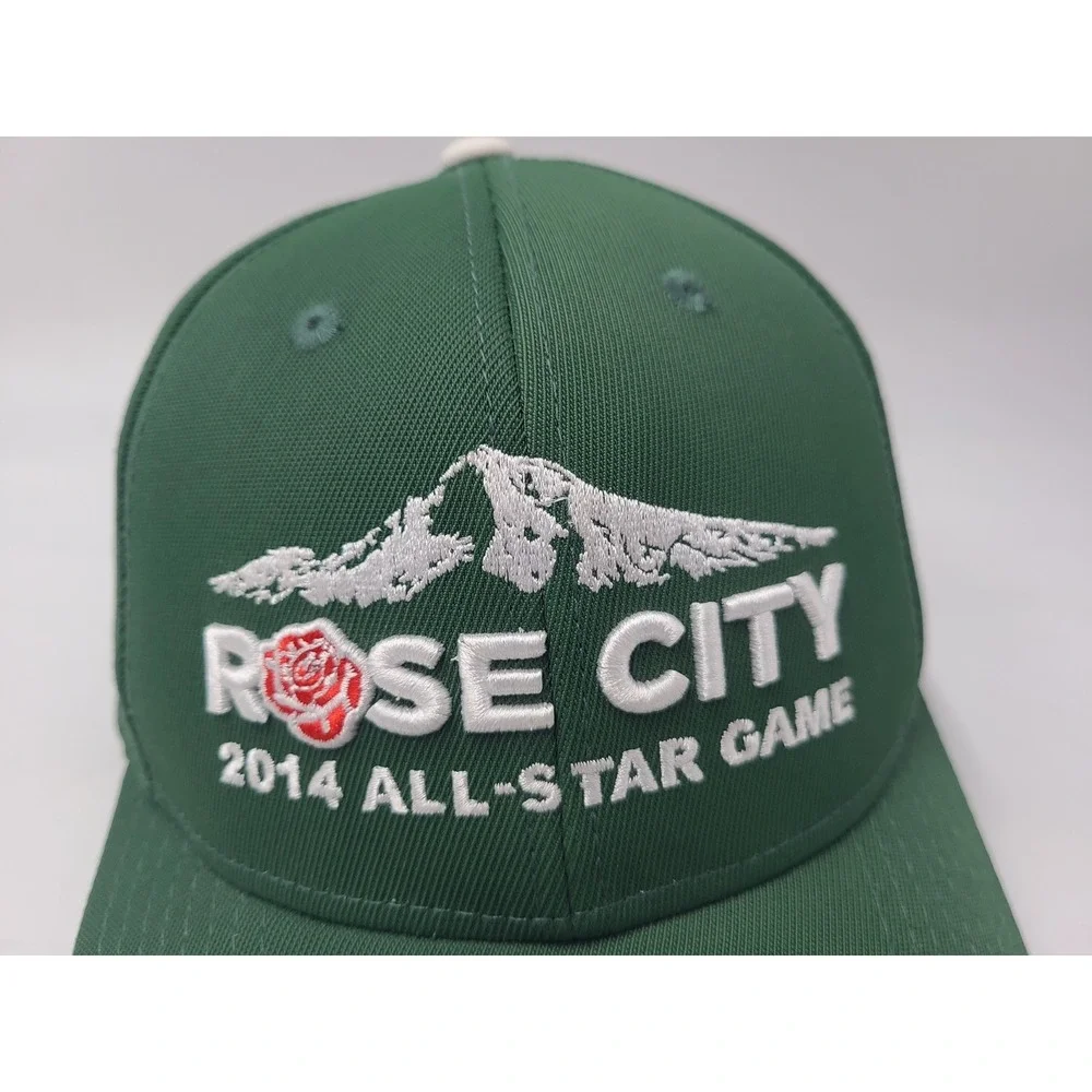 2014 Rose City All Star Game MLS Portland‎ Adidas Snapback Hat Cap Soccer Green